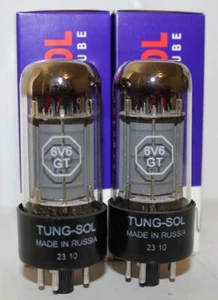 Matched Pair Tung Sol 6V6GT tubes, Brand New in Box ! - Picture 1 of 1