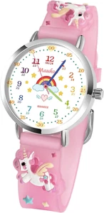 Orologio Bambini, Orologio Quarzo in Cartone Animato 3D, Orologio Da Polso per R - Foto 1 di 12