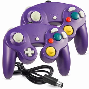 Paquete de 2 mandos de mando NGC con cable para Nintendo GameCube y Wii U consola Switch - Imagen 1 de 12