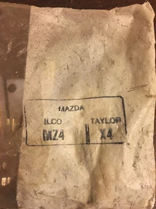 Ilco New Key Blank Lot of 8, MZ4, Taylor X4, for Mazda - Picture 1 of 2
