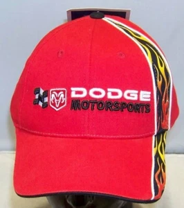 DP RACING DREW PEARSON NASCAR DODGE DEPORTES DE MOTOR CARRERAS LLAMAS PIT SOMBRERO GORRA NUEVO CON ETIQUETAS - Imagen 1 de 4