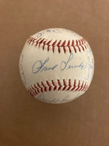 1971Philadelphia Phillies Team Signed Official NL Baseball(21sig)Jim Bunning,etc - Picture 1 of 6