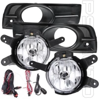 Kit de luces antiniebla de lente transparente con bisel de bombillas de interruptor para Chevrolet Cruze 2011-2014 Foto 1 de 4