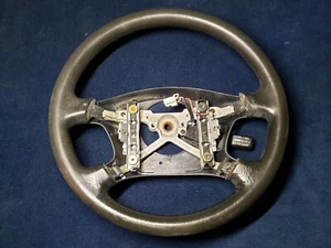 99-02 Toyota 4Runner 4 Spoke Steering Wheel W Cruise Control Lever BLACK - Foto 1 di 12