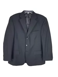 Moda Italia Men’s Suit Jacket Black Blazer 42 In Chest Dressy A02 - Picture 1 of 12