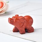 Figurine ours en cristal naturel animaux pierre Reiki artisanat poli petit décor