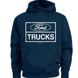 Ford Trucks Hoodie Sweatshirt Ford Trucks Accessories Gifts Mens - Picture 1 of 1