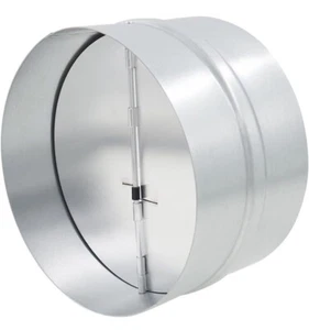 Amortiguador de contracorriente de 9,84"" 1 pieza para ventilador de escape de baño de conducto recto y flexible flujo de aire - Imagen 1 de 7