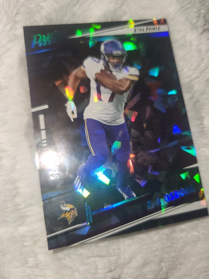 2022 Prestige K.J Osborn Cracked Ice Foil Xtra Points /25 - Image 1 of 4