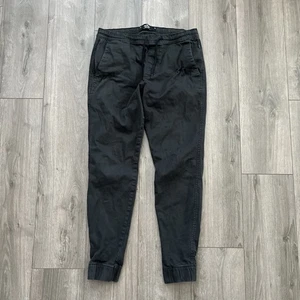Hollister Jogginghose Herren M Skinny schwarz Kordelzug - Bild 1 von 9