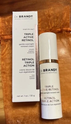 Dr. Brandt Bright This Way TRIPLE ACTIVE RETINOL ~ 1 Oz NIB *Free Gift* - Image 1 of 4