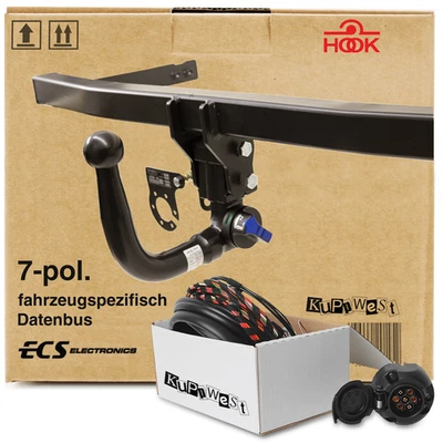 AHK abnehmbar für Skoda Superb Kombi II 3T 12.2009-08.2015 +ESatz 7poliger TOP - Bild 1 von 3