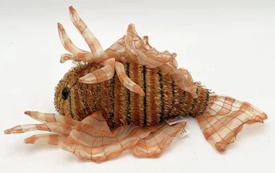 Ganz Webkinz 9” Lionfish Stuffed Animal Orange Black Stripe - No Code - Image 1 of 4