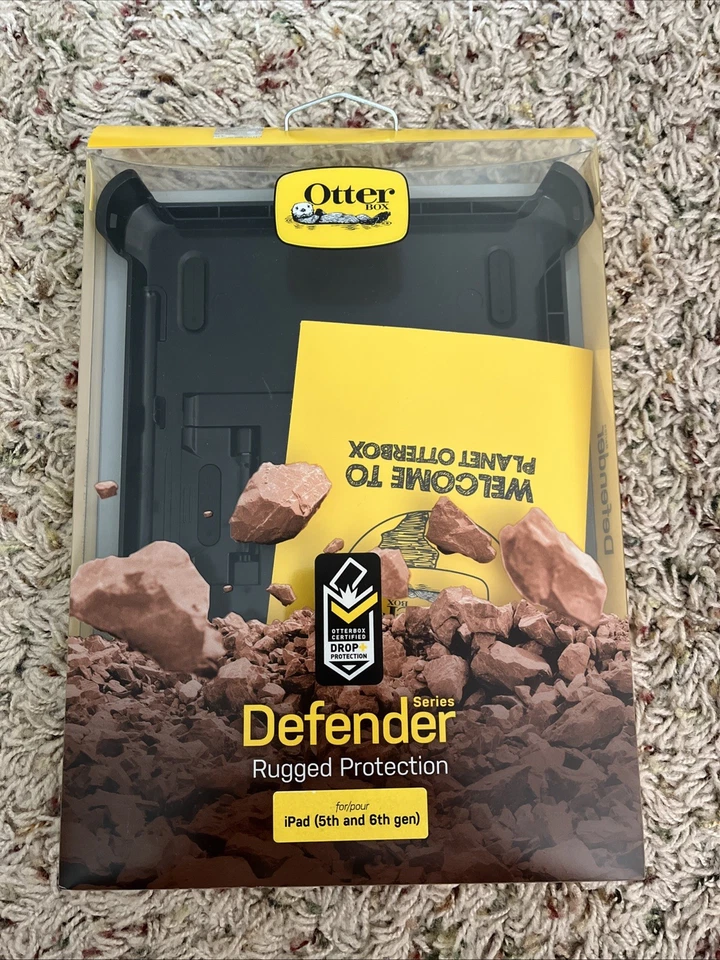 OTTERBOX Defender Series Rugged Case, Stand for iPad 5th 6th Gen 9.7" NEW in Box - Image 1 of 1