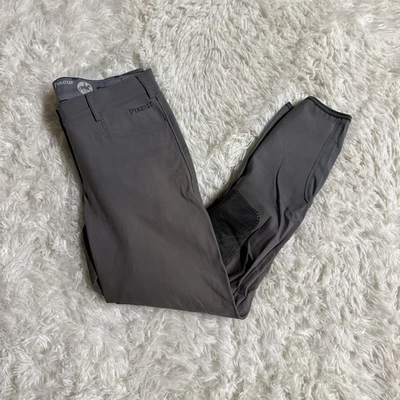 Pantalones de montar a caballo con parche en la rodilla gris pikeur talla 26R para mujer Foto 1 de 4
