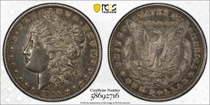 1894 P Morgan Silver Dollar $1 Coin PCGS XF45 FREE FAST FED EX 2 DAY SHIPPING - Picture 1 of 6
