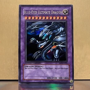 YuGiOh • Blue-Eyes Ultimate Dragon • JMP-EN005 • Limited Ed. Secret Rare • LP - Picture 1 of 2