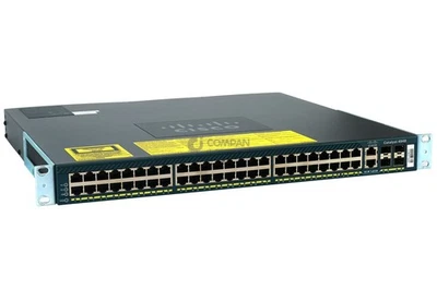 Cisco Catalyst WS-C4948-S 48x RJ-45 1Gb 4x SFP 1Gb - Ethernet Switch - Immagine 1 di 4