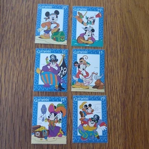 Estampillas de Disney MNH Piratas Granada - Imagen 1 de 1
