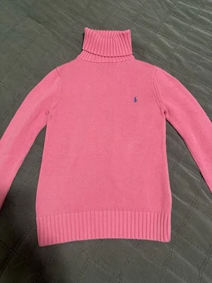 Polo Ralph Lauren rosa deportivo cuello alto Foto 1 de 4
