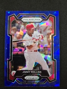 2024 Panini Prizm - Jimmy Rollins #87 Blue Ice Prizm - Picture 1 of 4
