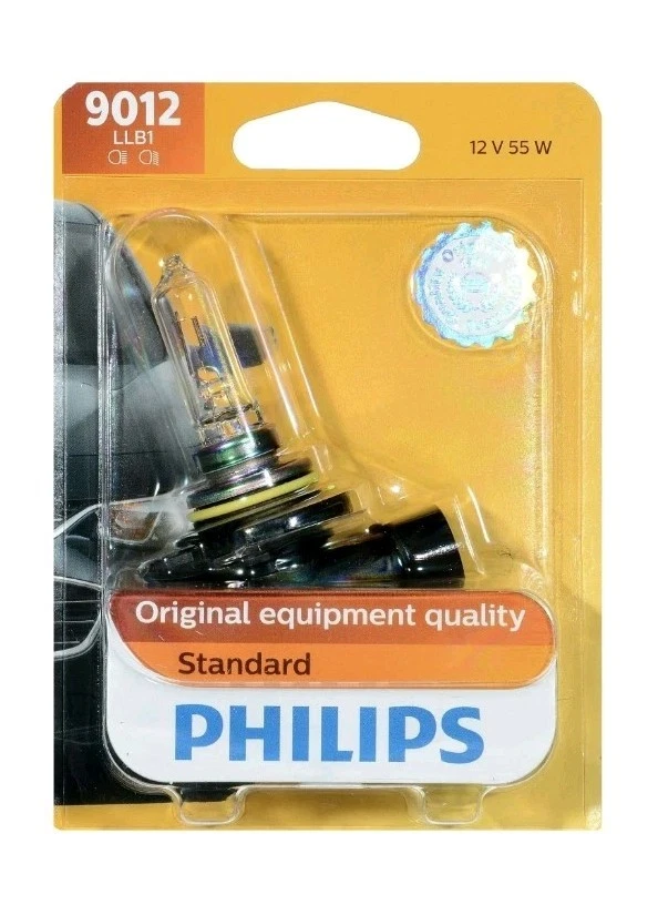 Philips 9012LL B1 Bombilla halógena estándar para faros, paquete de 1 (JS30) Foto 1 de 1