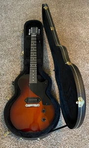 Gibson Les Paul Junior Jr 2011 burst w/ Hard Case P90s, Great Condition - Picture 1 of 23