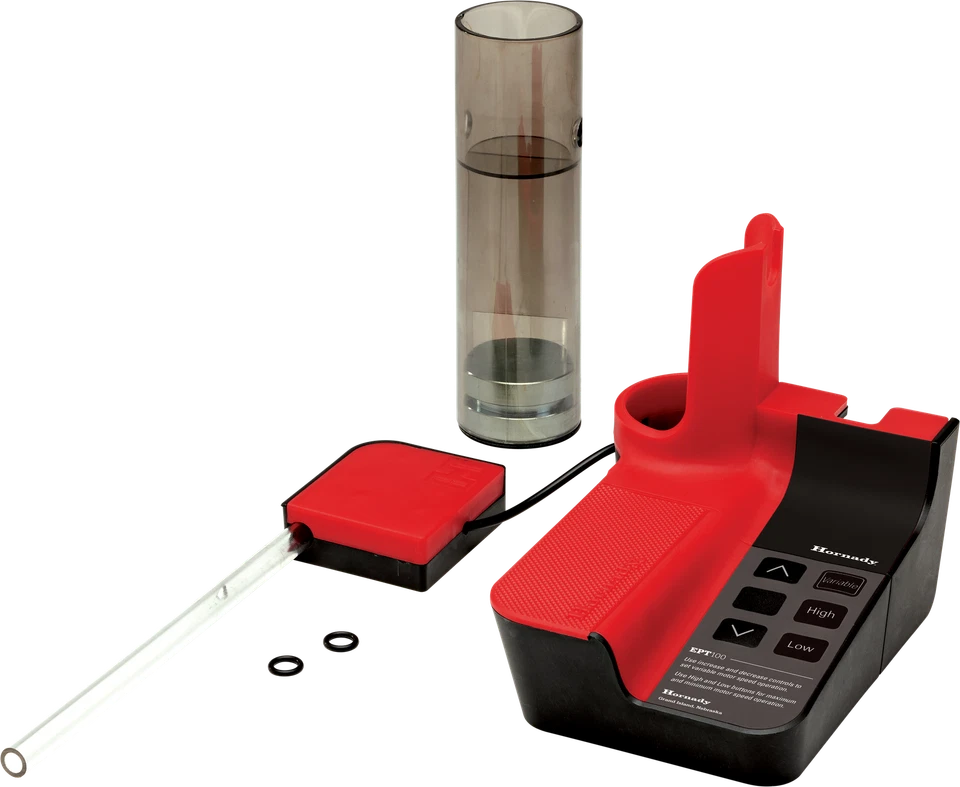 Hornady 050102 Vibratory Powder Trickler Black Red Multi Caliber - Imagem 1 de 1