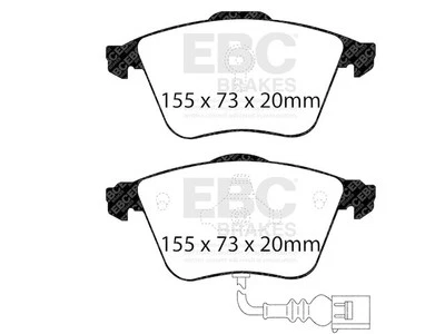 Juego de pastillas de freno delanteras para Audi TT Quattro SG987BN 2008-2009 Foto 1 de 4