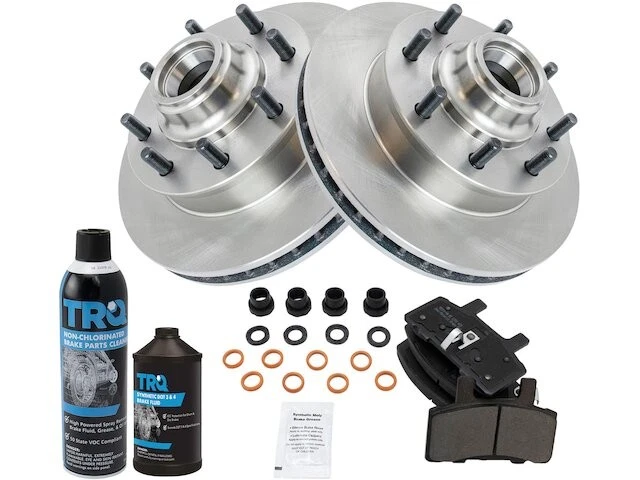 Kit de pastillas de freno delanteras y rotor para 1995-1999 GMC C1500 Suburban 1996 1997 NK516FP Foto 1 de 1