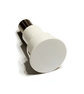 GRI M-180WG-W, IMÁN, BLANCO, PUERTA DE ACERO, EMPOTRADA, 3/4" DE DIÁMETRO, AMPLIO ESPACIO - Imagen 1 de 2