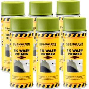 Washprimer Spray 6 x 400ml Korrosionschutz Säureprimer Etch 1K Grundierung Grün - Bild 1 von 5