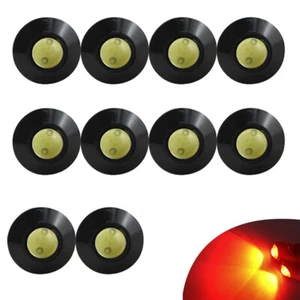 10pcs Red LED Eagle Eye Light 12V 9W Daytime Running DRL Backup Car Rock Lamp - Foto 1 di 9