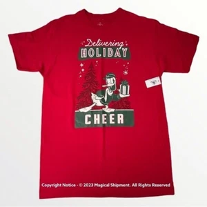 Neu mit Etikett! Disney Parks - Shirt "Delivering Holiday Cheer" - Donald Duck | MEDIUM - Bild 1 von 3
