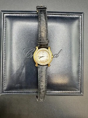 Reloj Chopard Happy Sport Five Diamonds 18K para mujer - 4142 Foto 1 de 4