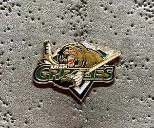 Utah Grizzlies 1998-2001 Logo IHL Hockey Pin - Foto 1 di 2