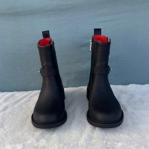 NWOT Rag & Bone Black Winter Boots for Rain EU 37 - Picture 1 of 8
