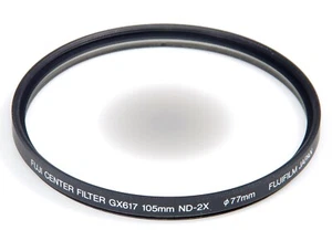 FILTRE GRIS CIRCULAIRE Fujifilm Center Filter ND-2X 77mm G617 GX617 105mm - Imagen 1 de 1