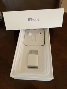 Apple iPhone Accessoires Lot Câble USB 5W Adaptateur Secteur Casque - Photo 1 sur 2