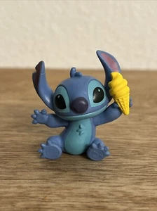 Stitch W/ Yellow Ice cream Disney Lilo & Stitch 2” Action Figure PVC Toy - Picture 1 of 13