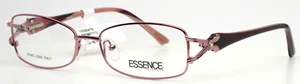 ESSENCE Sabrina Pink Womens Rectangle Full Rim Eyeglasses 53-16-135 B:30 - Picture 1 of 15