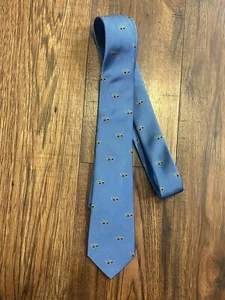 "Gafas de sol para hombre Lauren Ralph Lauren con estampado ajustadas corbata azul 56""" - Imagen 1 de 5