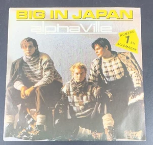 Alphaville Big in Japan/Seeds French 45 & Pic Sleeve Synth-pop Electric 1984 - Picture 1 of 22