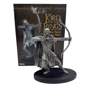NECA Lord of The Rings LOTR Legolas 8" Fine Pewter Amalgama Statue Figure - Picture 1 of 10