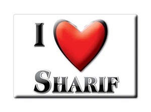 Sharif Fridge Magnet Name Gift Idea Birthday Graduation Birth - Picture 1 of 11