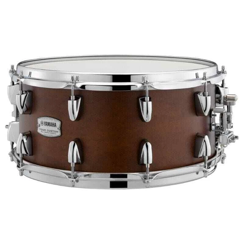 Yamaha Tour Custom Maple Snare Drum 14x6.5 Chocolate Satin - Image 1 of 1