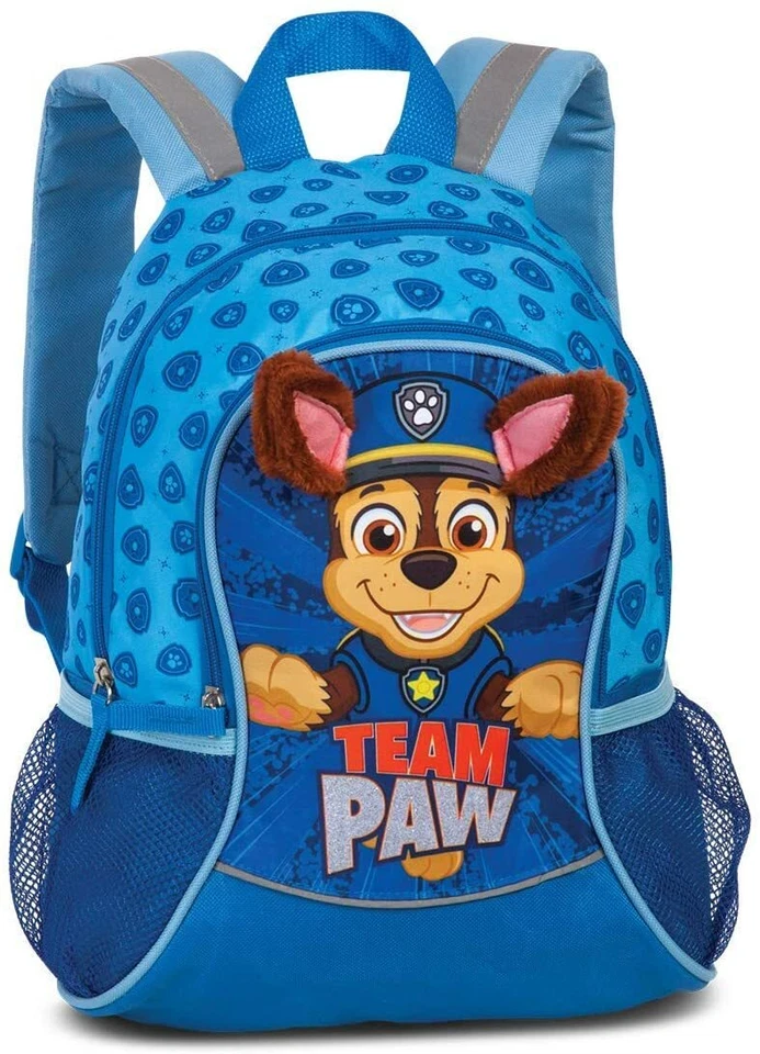 Paw Patrol Chase Rucksack marineblau 3D KITA Kindergarten Vorschule Hund Junge - Bild 1 von 4