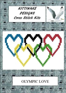 OLYMPIC LOVE Kreuzstichset von Kittiwake. Anfänger-Kit - Bild 1 von 1