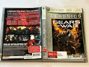 GEARS OF WAR (XBOX 360 CLASSICS GAME , MA 15+) - Picture 1 of 3