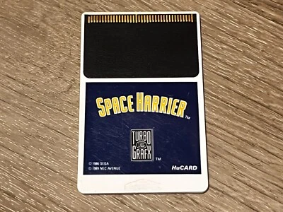 Space Harrier TurboGrafx-16 HuCard Authentic - Image 1 of 2